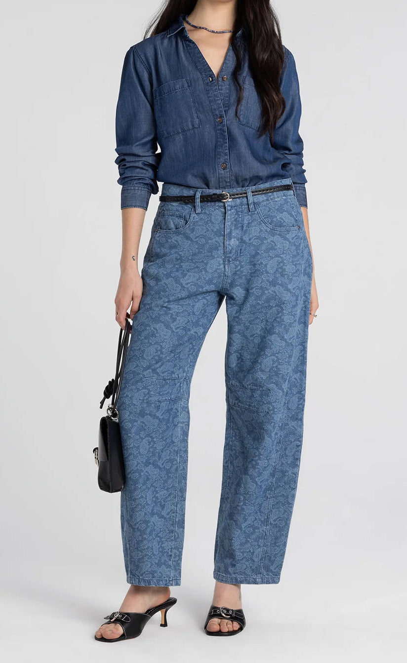 Dani Denim Button Down