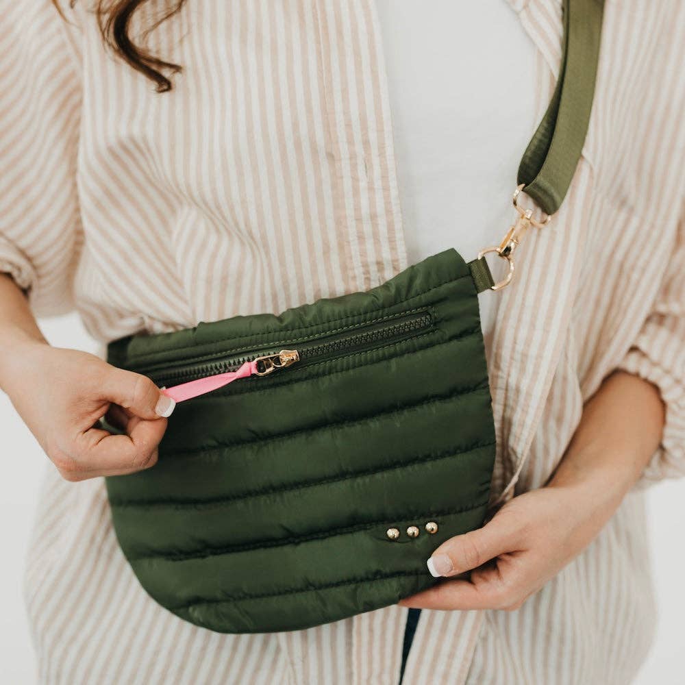Puffer Belt Bag Purse