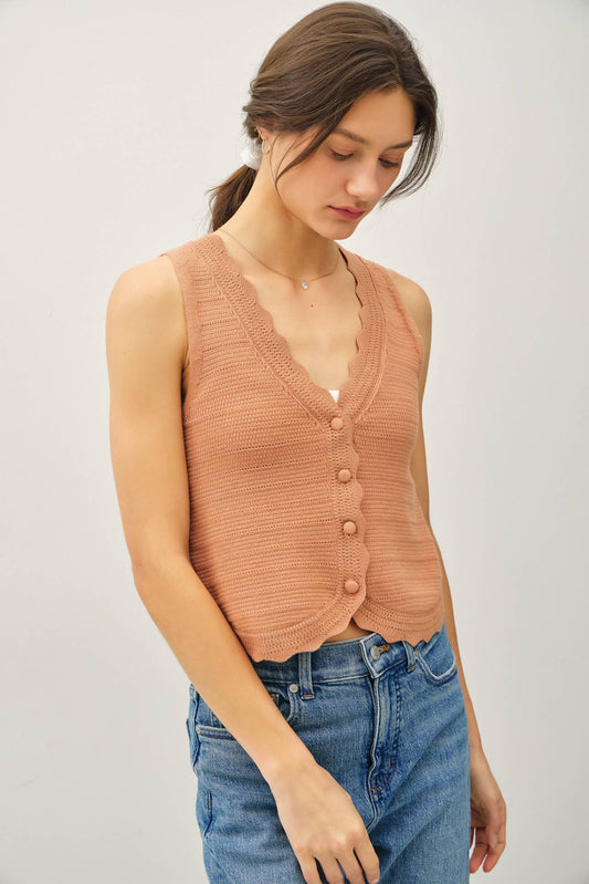 SWEATER VEST TANK