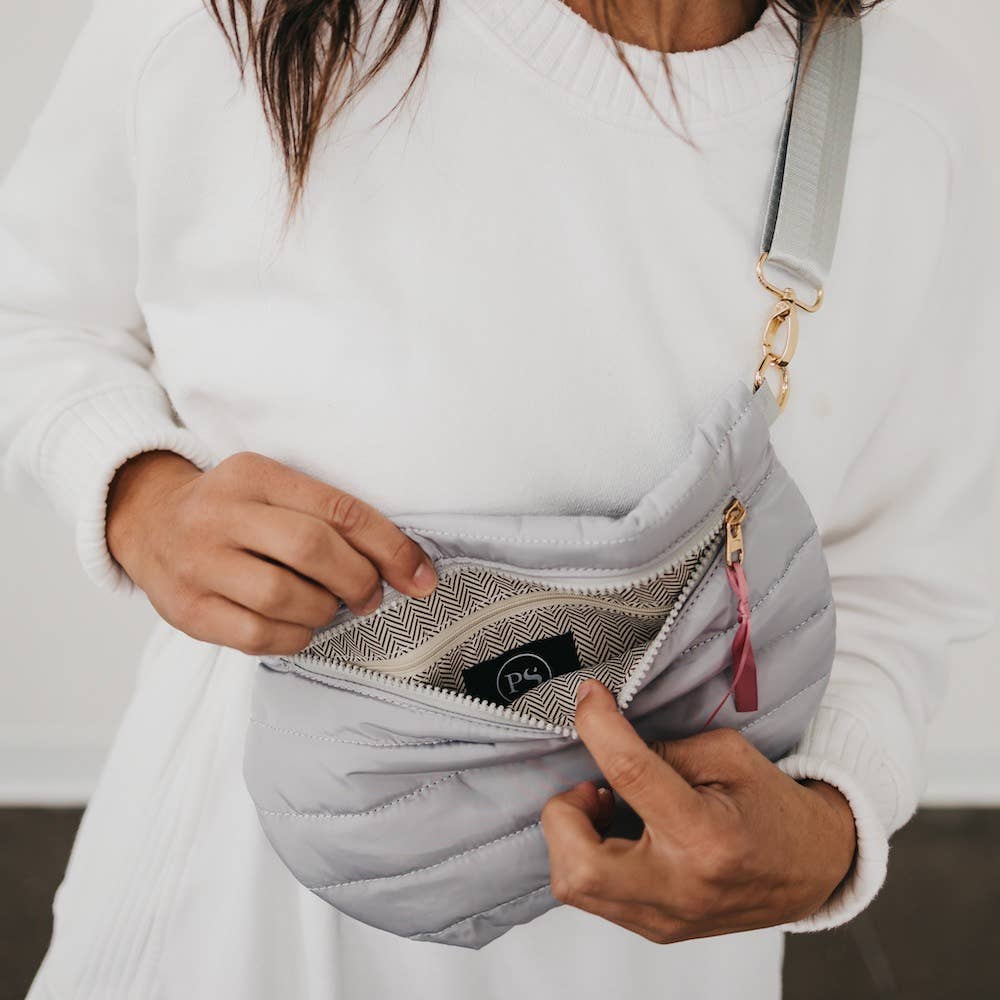 Puffer Belt Bag Purse