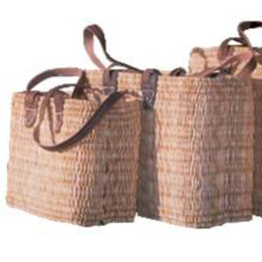 Moroccan Baskets Long Strap Basket Purse
