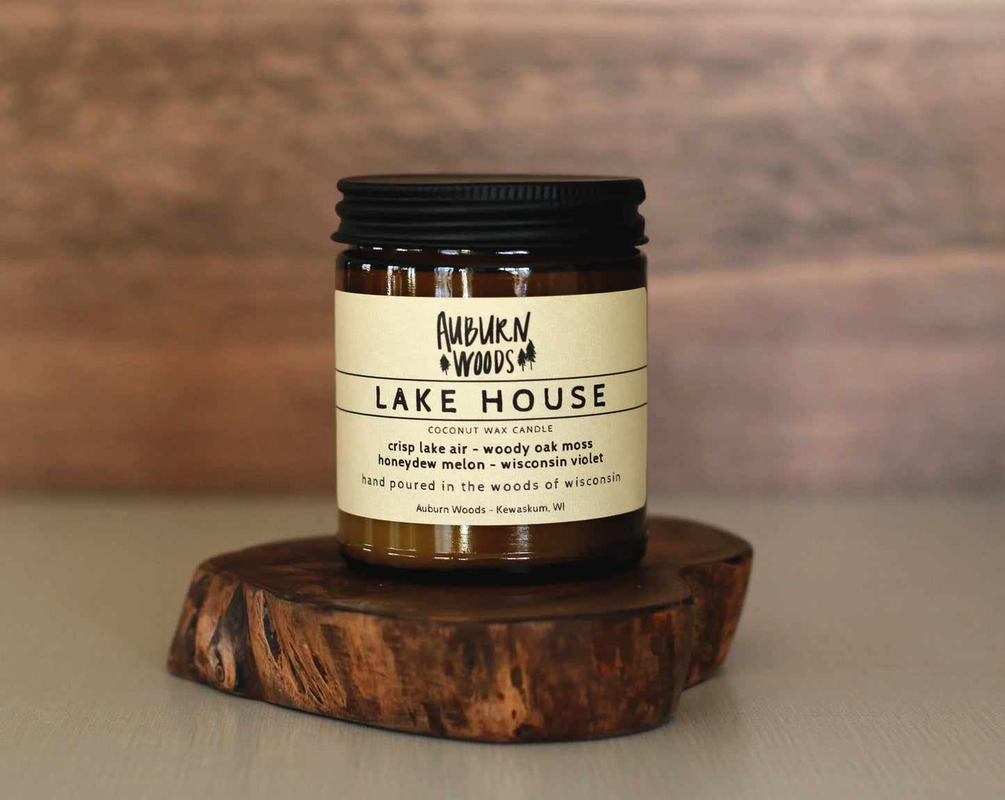 Auburn Woods Small Candle