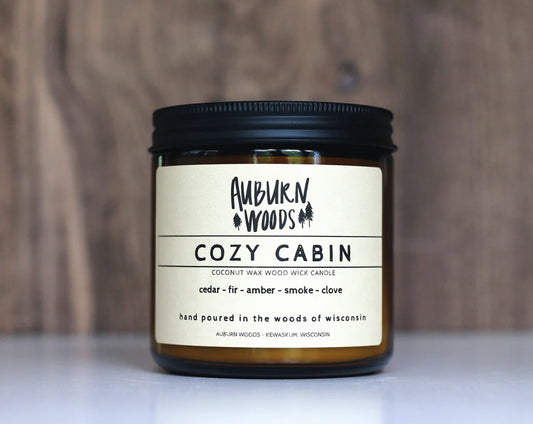 Auburn Woods Large Candle