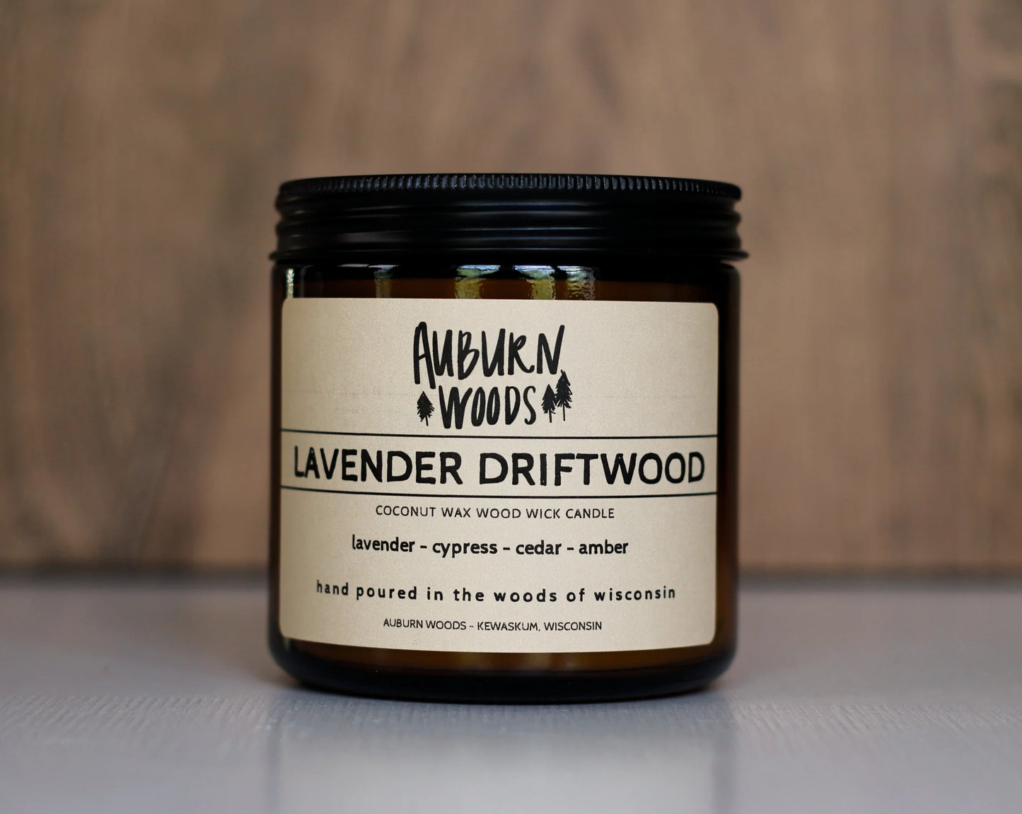 Auburn Woods Small Candle