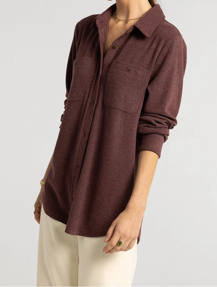 Lewis Shirt Burgundy