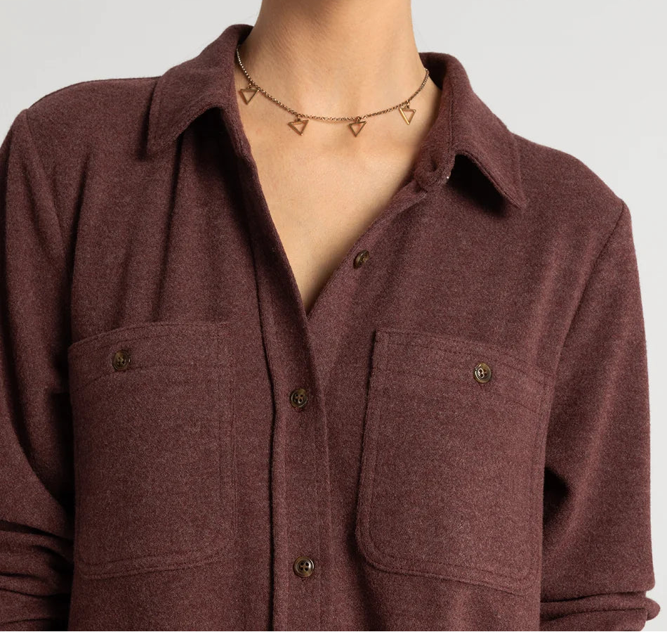 Lewis Shirt Burgundy
