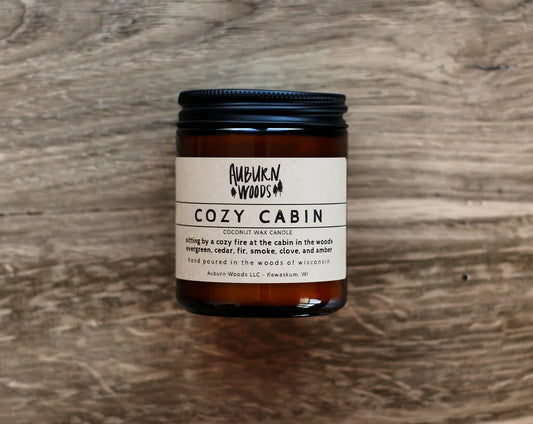 Auburn Woods Small Candle