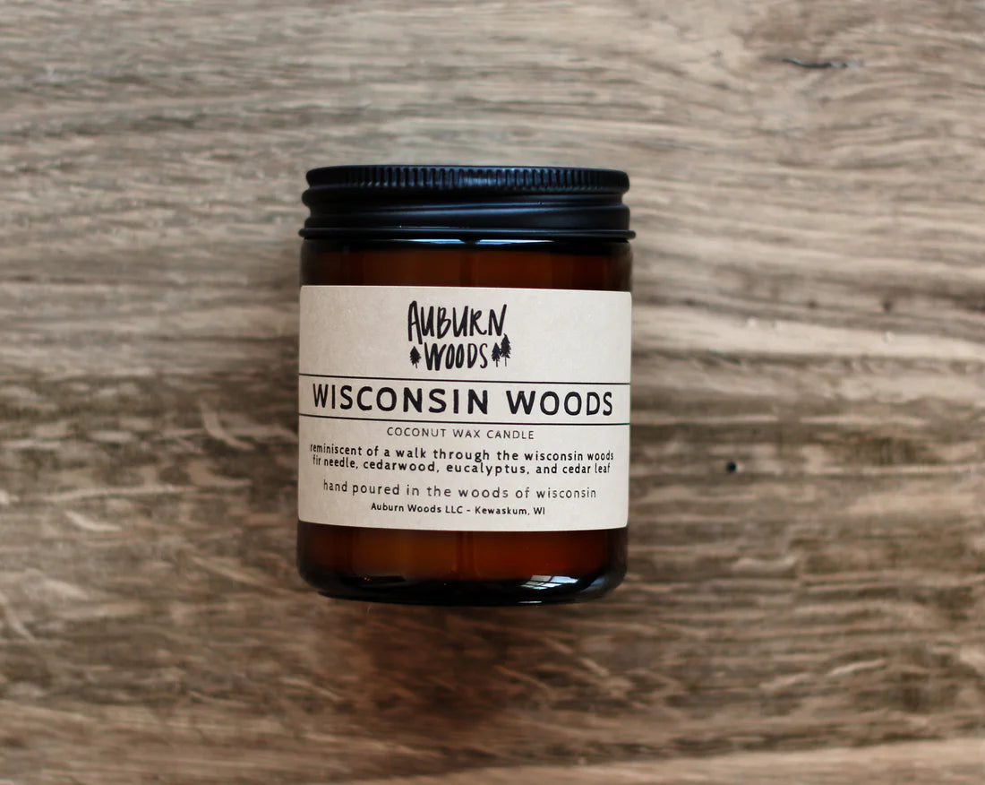 Auburn Woods Small Candle