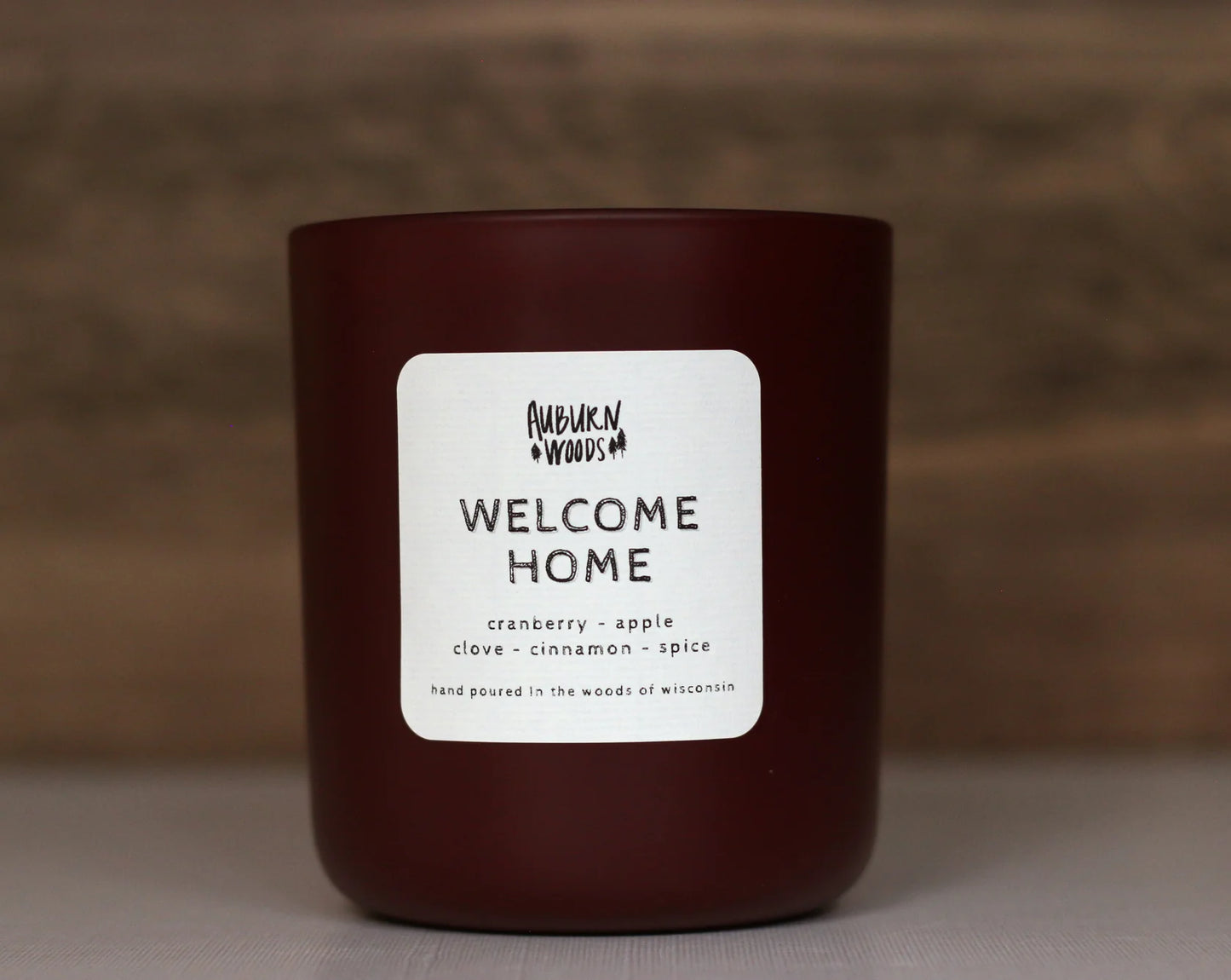 Auburn Woods Candle Jar