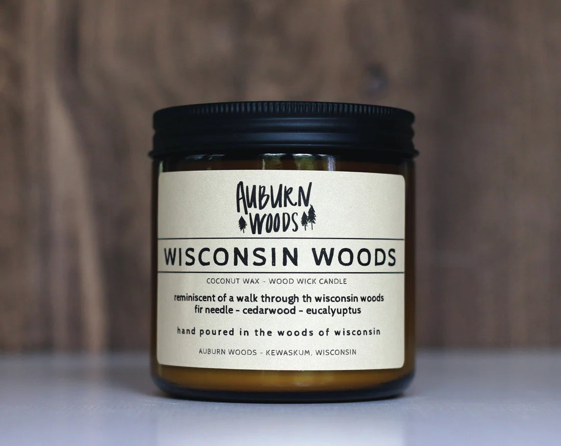 Auburn Woods Large Candle